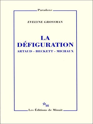 cover image of La Défiguration